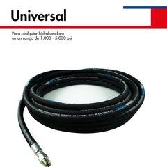 10 METROS MANGUERA INDUSTRIAL PARA HIDROLAVADORA 7,000 PSI - HOS040610