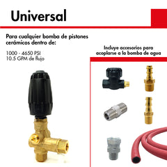 VÁLVULA REGULADORA DE PRESIÓN BYPASS - VRT3-310