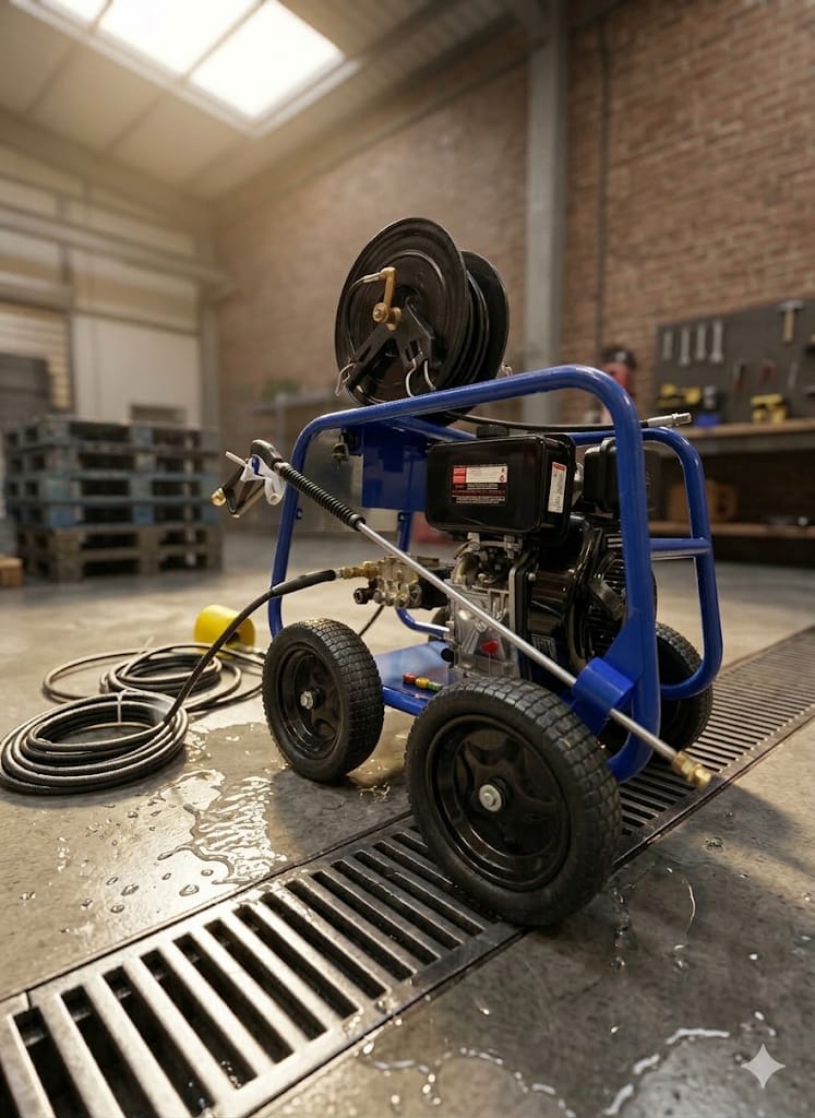 MINI JETTER DESAZOLVADORA 3000 PSI Y 15 L/MIN - JETTER3004DE