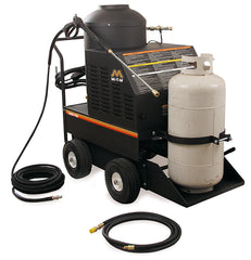 Hidrolavadora MITM Agua Caliente 2hp con Caldera a Gas LP DH-1502-LP2E1A