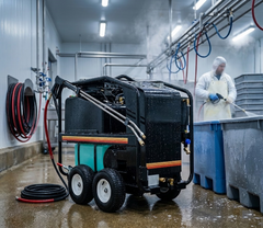 HIDROLAVADORA AGUA CALIENTE 8 HP Y 3,000 PSI - DH-3004-SE0E3G