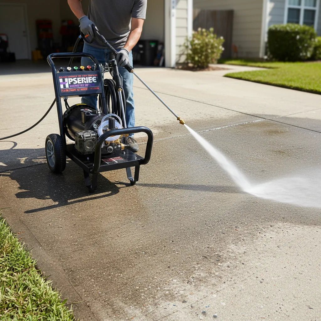 HIDROLAVADORA ELÉCTRICA BIFÁSICA 7.5HP 3000 PSI - HPS7.5EB3000