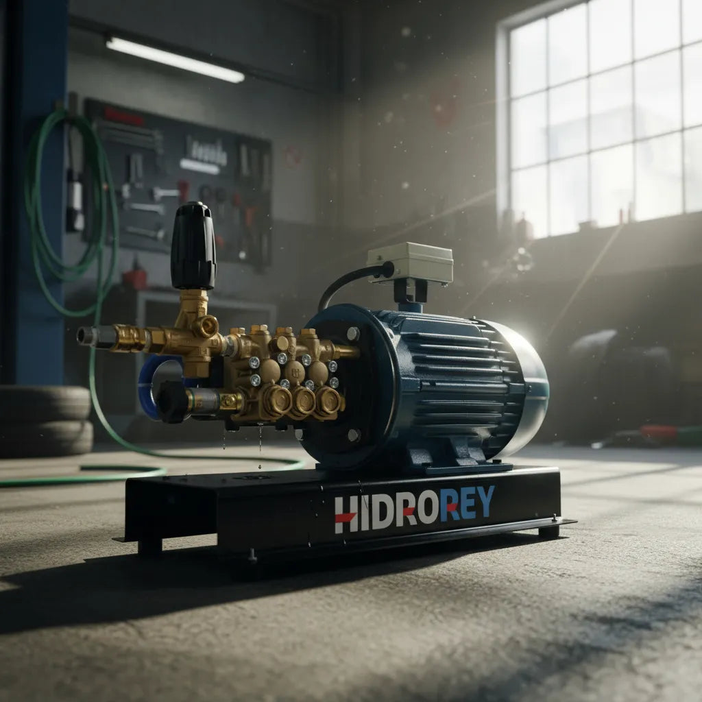 HIDROLAVADORA DE DOBLE SALIDA BIFÁSICA 5HP 2000 PSI - HPS5EB2S