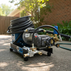 HIDROLAVADORA DE DOBLE SALIDA BIFÁSICA 5HP 2000 PSI - HPS5EB2S