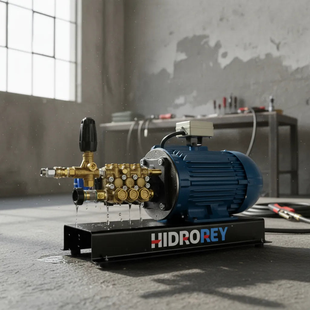 HIDROLAVADORA ELÉCTRICA BIFÁSICA 5HP 2500 PSI - MB5EB2500