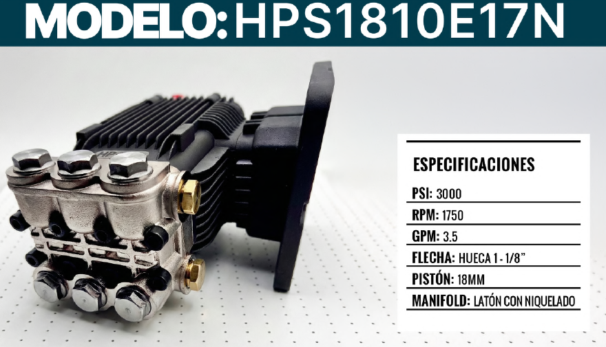 HIDROLAVADORA ELÉCTRICA BIFÁSICA 5HP 3000 PSI - W5EB3000