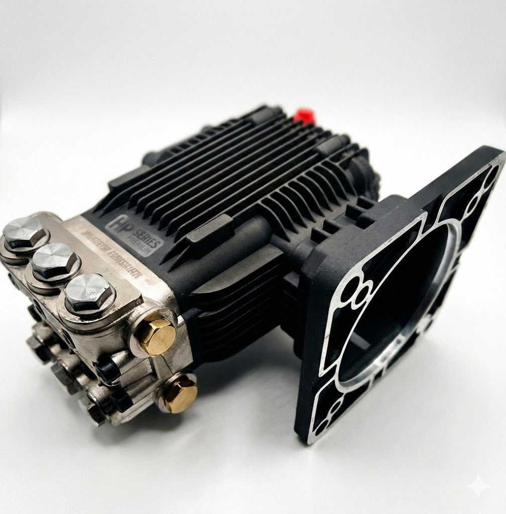 BOMBA NIQUELADA PARA HIDROLAVADORA 5HP 2500 PSI - HPS1812E17N