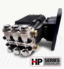 BOMBA NIQUELADA PARA HIDROLAVADORA 5HP 2500 PSI - HPS1812E17N