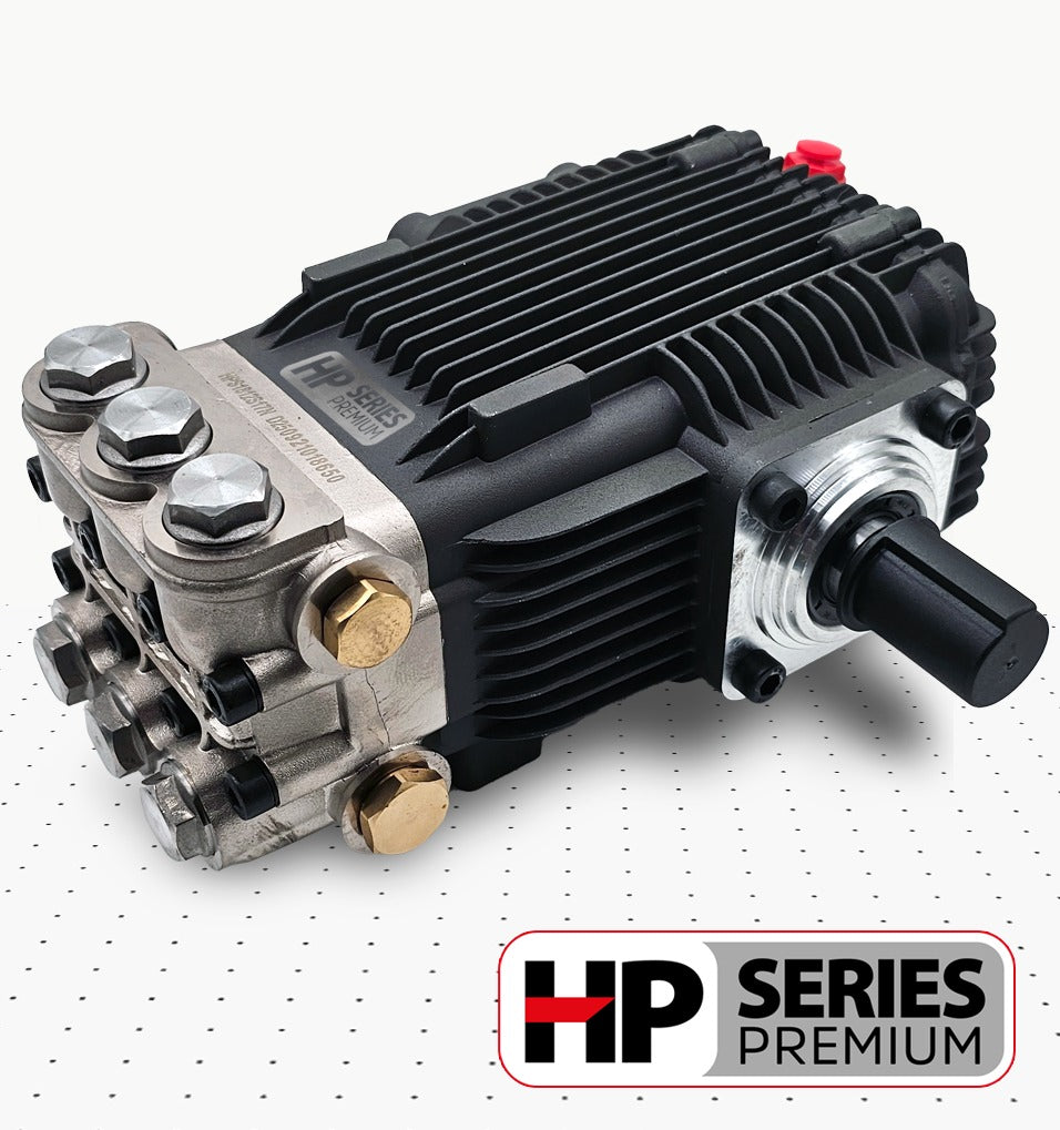 BOMBA NIQUELADA PARA HIDROLAVADORA 10HP 3500 PSI - HPS1812S17N