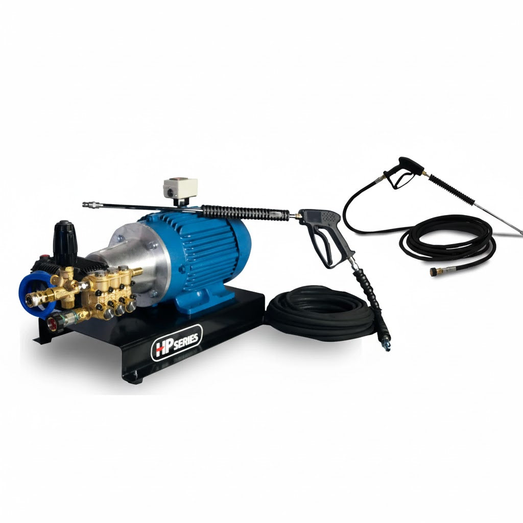 HIDROLAVADORA DE DOBLE SALIDA TRIFÁSICA 5HP 2000 PSI - HPS5ET2S