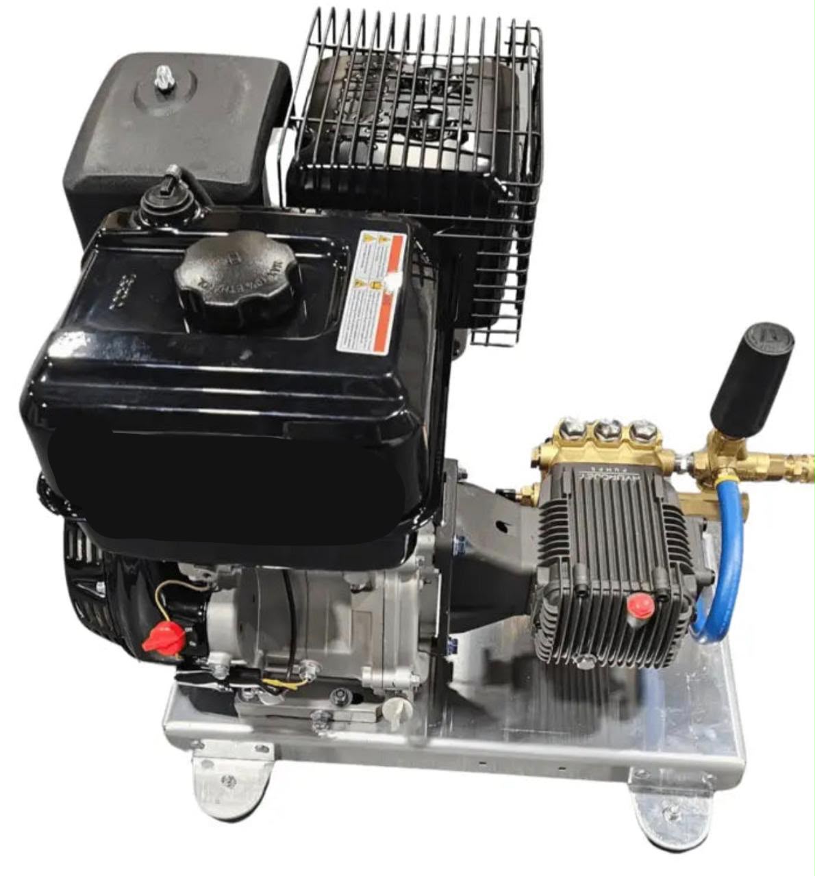 SKID HIDROLAVADORA MOTOR GASOLINA 15HP Y 4,000 PSI - S15G4000