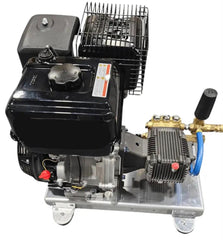 SKID HIDROLAVADORA MOTOR GASOLINA 15HP Y 4,000 PSI - S15G4000