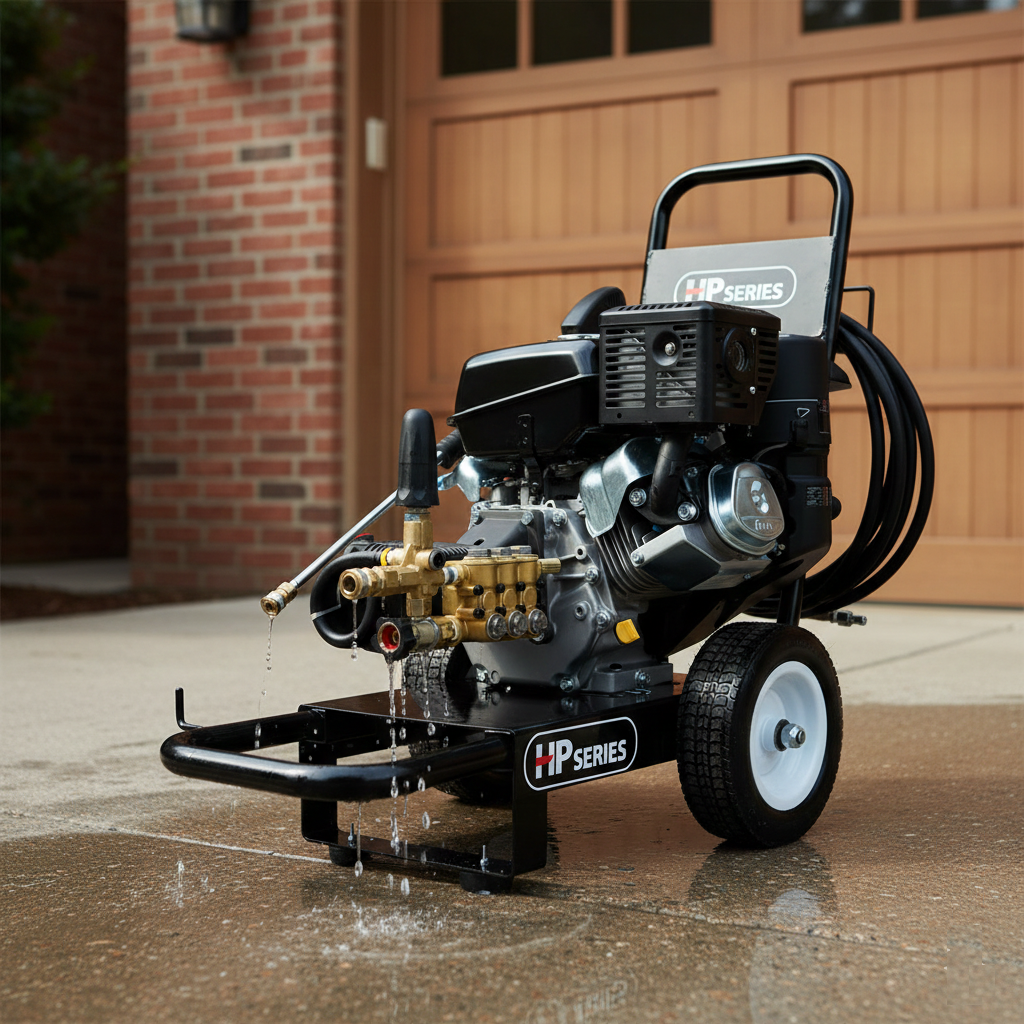HIDROLAVADORA MOTOR GASOLINA 7HP Y 3,000 PSI - W7G3000