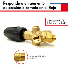 VÁLVULA REGULADORA DE PRESIÓN BYPASS - VRT3-250